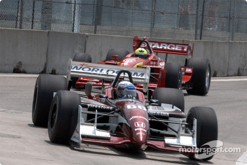 Alex Zanardi y Bruno Junqueira
