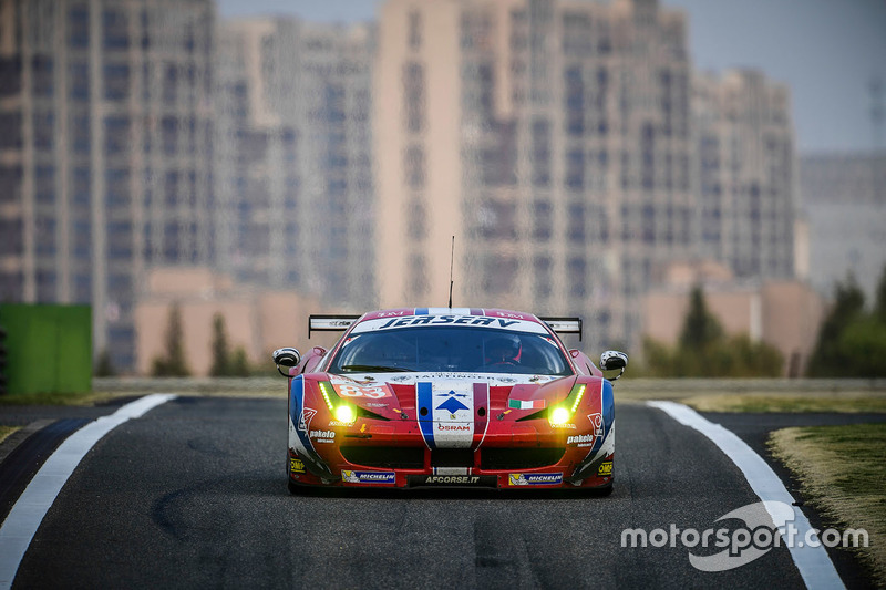 3. LMGTE-Am: #83 AF Corse, Ferrari 458 Italia: Francois Perrodo, Emmanuel Collard, Rui Aguas