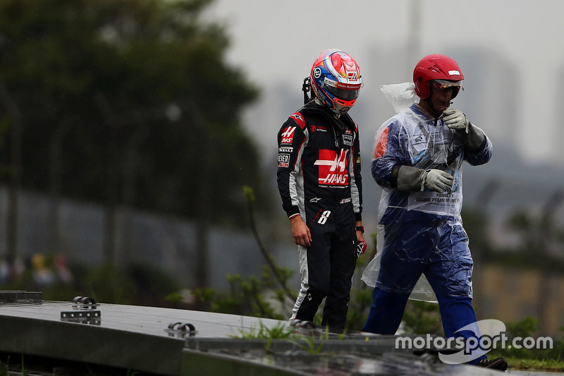 Grosjean non partant