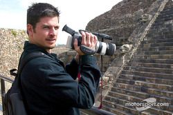 Patrick Carpentier took time off on Thursday to visit the Teotihuacan Pyramids just outside Mexico City