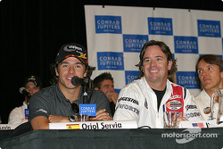 Conferencia de prensa: Oriol Servia, Jimmy Vasser y Adrián Fernández