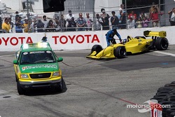 Safety crew comes to the rescue of A.J. Allmendinger