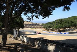 Grand-Am cars run laps at a test session at Mazda Raceway Laguna Seca