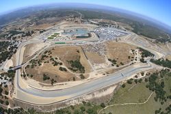 Helicopter view of Laguna Seca