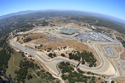 Helicopter view of Laguna Seca