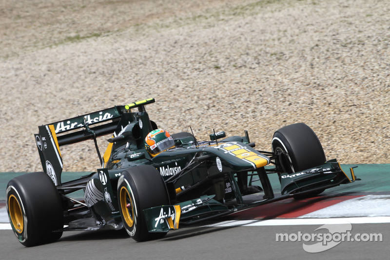 2011: Карун Чандок вместо Ярно Трулли (Team Lotus, Гран При Германии)