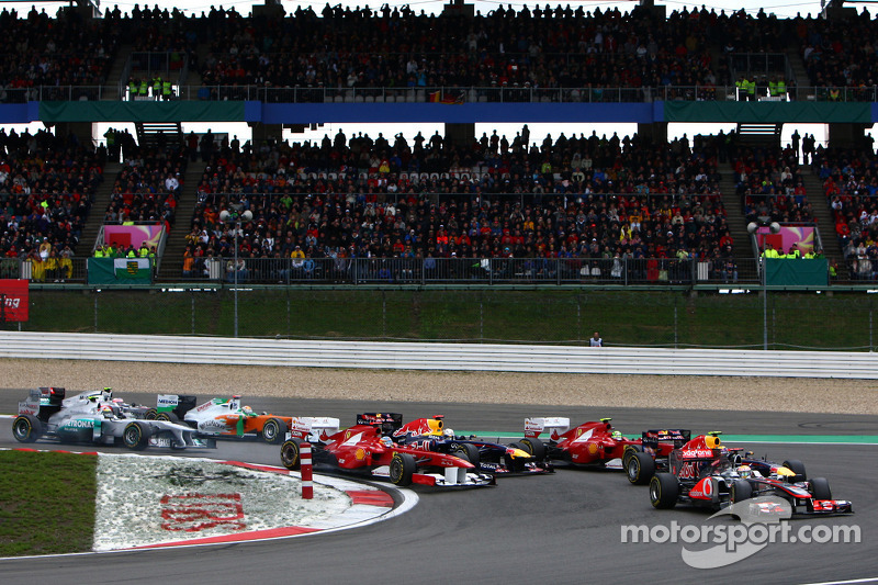 Start, race, Lewis Hamilton, McLaren Mercedes