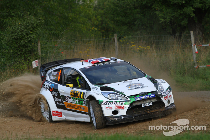 Mads Ostberg y Jonas Andersson, Ford Fiesta RS WRC, M-Sport Stobart Ford World Rally Team