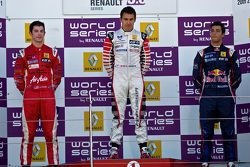 Podium : Alexander Rossi, Robert Wickens et Daniel RIcciardo