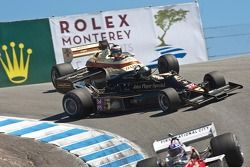 Half spin for # 5 Chris Locke, 1976 Lotus 77