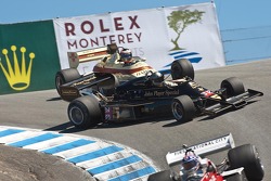 Half spin for # 5 Chris Locke, 1976 Lotus 77
