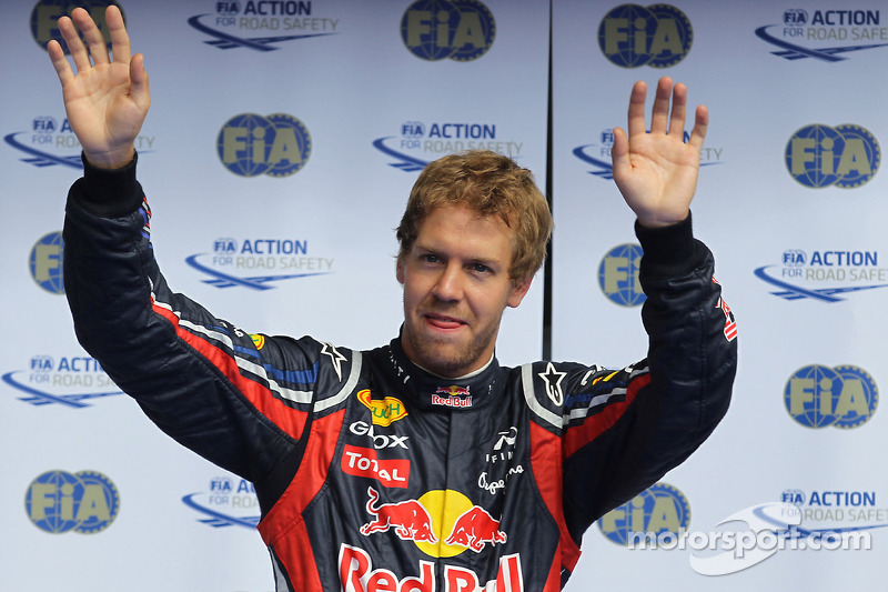 Pole: Kazanan Sebastian Vettel, Red Bull Racing