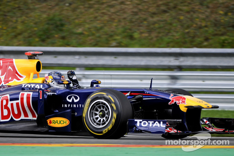 Pole: Kazanan Sebastian Vettel, Red Bull Racing