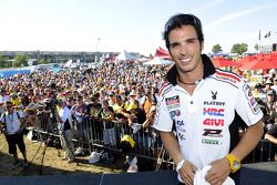 Toni Elias, LCR Honda MotoGP at the autograph session