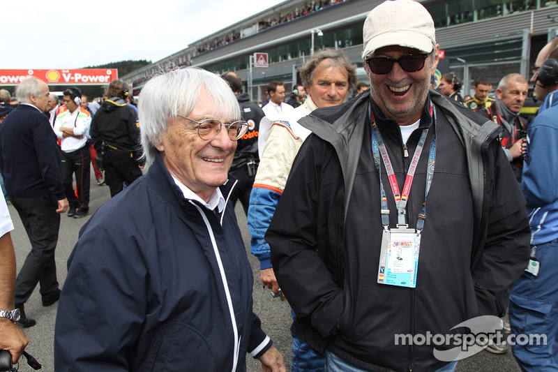 Bernie Ecclestone e Eric Clapton