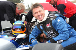Davey Hamilton y el actor Timothy Daly