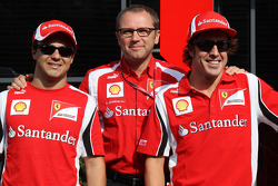 Felipe Massa, Scuderia Ferrari, Stefano Domenicali Ferrari Direktörüü, Fernando Alonso, Scuderia Fer