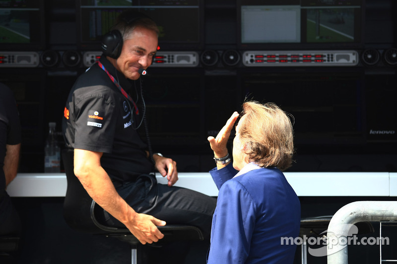 Martin Whitmarsh, McLaren, Şef Sorumlusu ve Luca di Montezemolo, Scuderia Ferrari, FIAT Yönetim Kuru