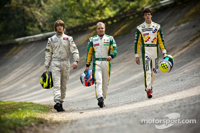El podio de las GP3 Series en 2011