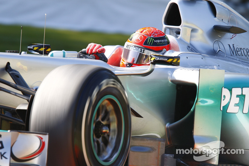 2011: segunda temporada con Mercedes en F1