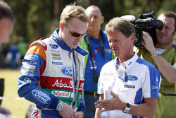 Jari-Matti Latvala et Malcolm Wilson