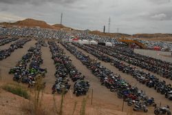 Parking at Motorland Aragon