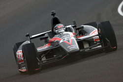 Dan Wheldon tests the 2012 Dallara Indycar
