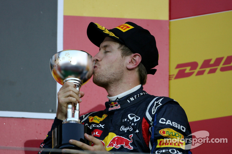 Sebastian Vettel, Red Bull Racing, campeón del mundo de F1 2011