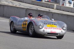Porsches take to the track