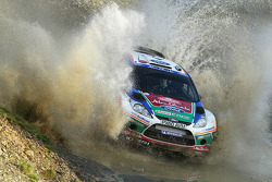 Jari-Matti Latvala et Miikka Anttila, Ford Fiesta RS WRC, BP Ford Abu Dhabi World Rally Team