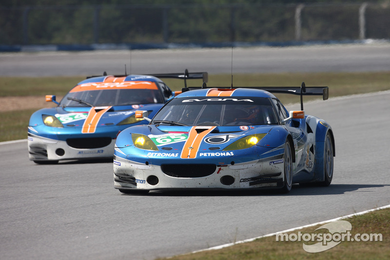 #65 Lotus Jetalliance Lotus Evora: James Rossiter, Johnny Mowlem, David Heinemeier Hansson