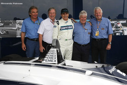 Nelson Piquet, Charlie Whiting, y Herbie Blash