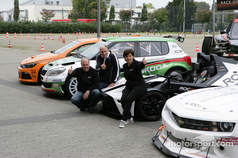 Michèle Mouton e Hans-Joachim Stuck na Corrida dos Campeões