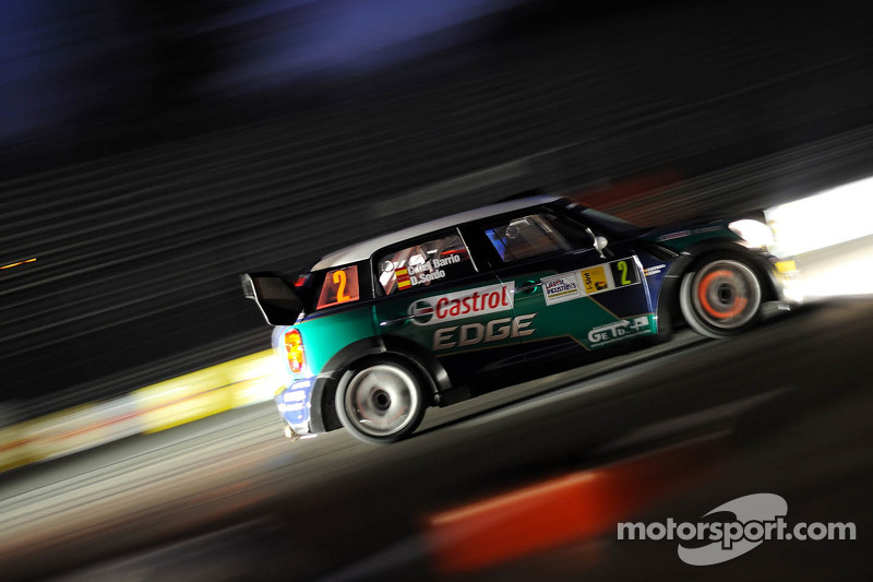 Daniel Sordo y Carlos Del Barrio con Mini en 2011