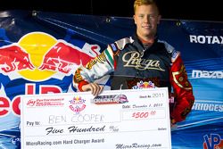 Podium: All Star hard charger award Ben Cooper