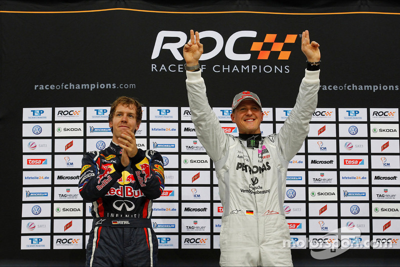 Sebastian Vettel ve Michael Schumacher