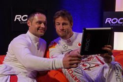 Andy Priaulx y Jenson Button