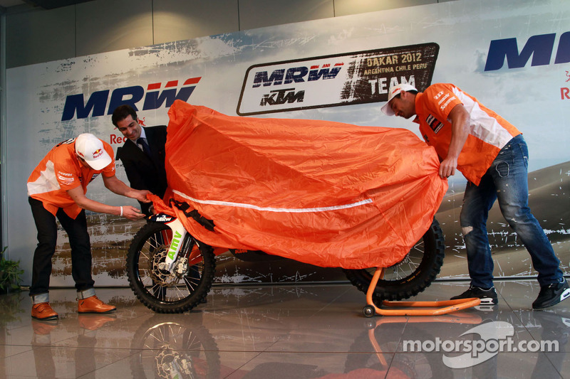 Marc Coma y Joan Pedrero descubren sus KTM