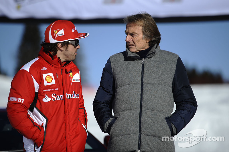 Fernando Alonso and Luca di Montezemolo