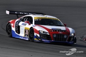 #26 United Autosports Audi R8 GT3 LMS: Frank Yu, Matt Bell, Mark Patterson, Roger Willis