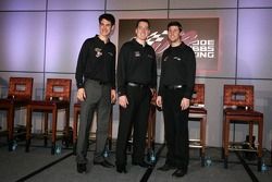 Joey Logano, Joe Gibbs Racing Toyota, Kyle Busch, Joe Gibbs Racing Toyota and Denny Hamlin, Joe Gibbs Racing Toyota