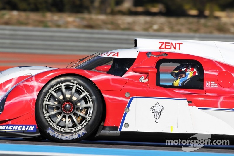 Alexander Wurz au volant de la Toyota TS030 Hybrid