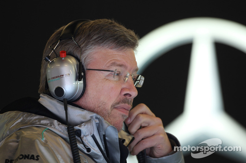 Ross Brawn, director de equipo, Mercedes GP