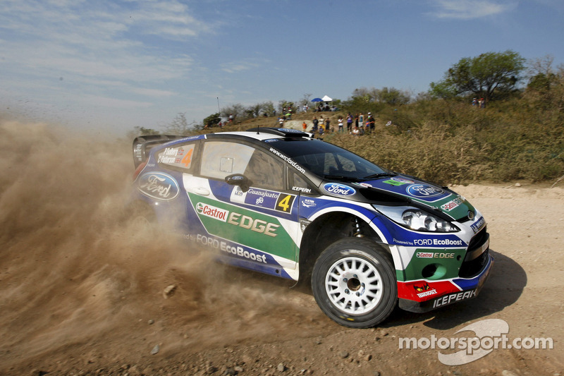 Petter Solberg y Chris Patterson, Ford Fiesta RS WRC, Ford World Rally Team