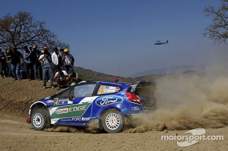 Petter Solberg y Chris Patterson, Ford Fiesta RS WRC, Ford World Rally Team