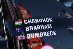 #22 JRM HPD ARX-03a HPD: David Brabham, Karun Chandhok, Peter Dumbreck