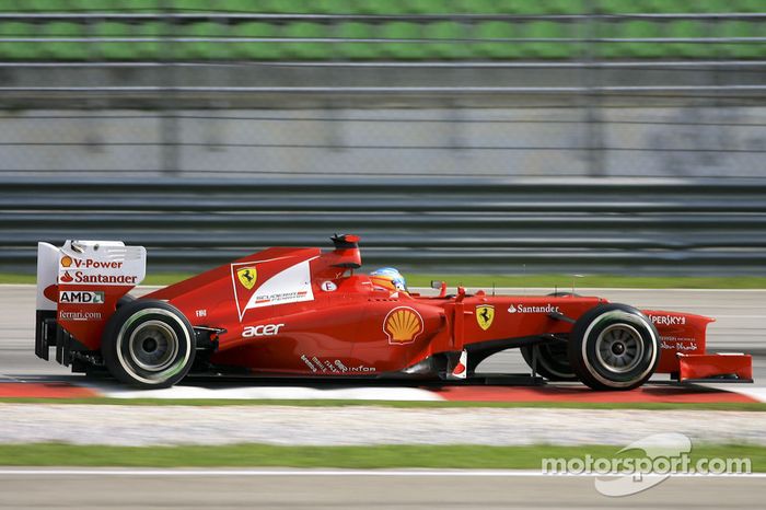 4º Fernando Alonso - 23 carreras - De Europa 2011 a Hungría 2012 - Ferrari