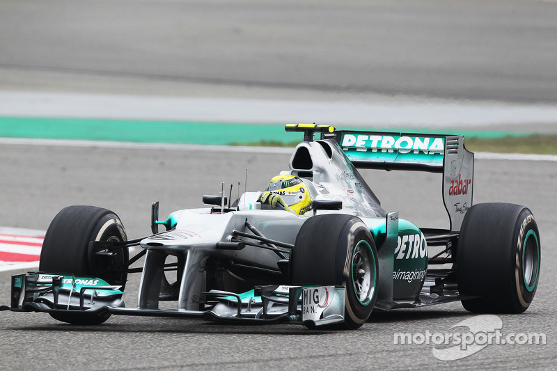 Mercedes, 2012: 93 pontos, uma vitória, 9º no campeonato