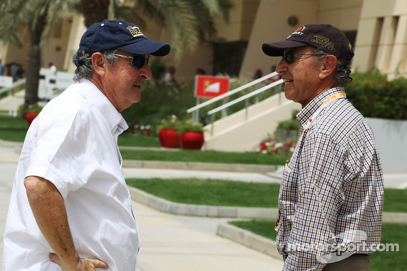 Nick Mason e Jo Ramirez, ex-dirigente da McLaren