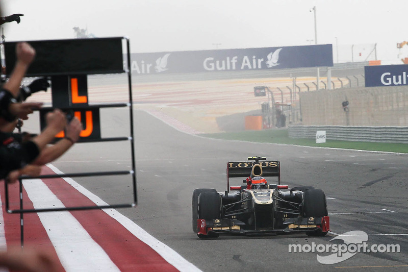 No GP do Bahrein de 2012, foi a vez de Romain Grosjean fazer a França ganhar novamente as manchetes na F1 ao terminar a prova em terceiro.